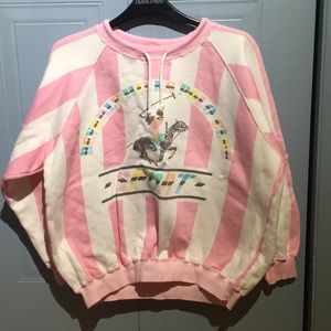 (SET) Top pink crewneck